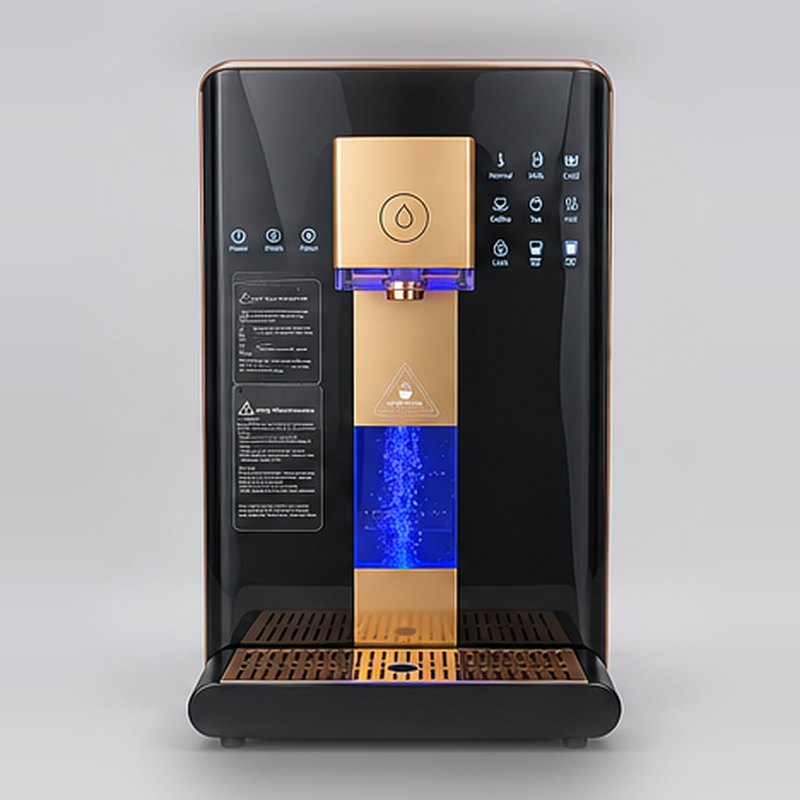 Hydro Plus water dispenser, front view