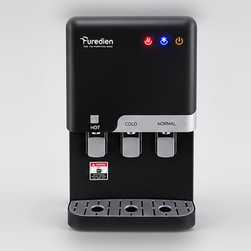 PURE 9 water dispenser, front view